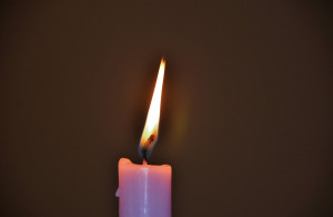 Candle moving flame - pyrokinesis training